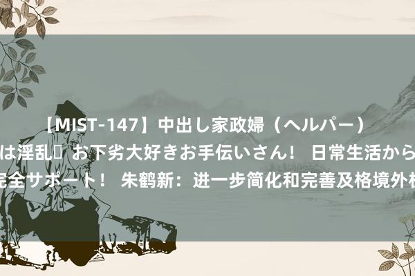 【MIST-147】中出し家政婦（ヘルパー） 清楚で美人な出張家政婦は淫乱・お下劣大好きお手伝いさん！ 日常生活から夜の性活で子作りまで完全サポート！ 朱鹤新：进一步简化和完善及格境外机构投资者资金处置 便利境外投资者参与境内证券投资